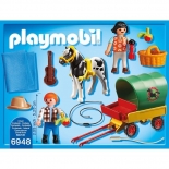 Playmobil Φάρμα των Πόνυ - 'Αμαξα με Πόνυ και Παιδάκια (6948)