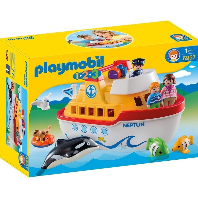 Playmobil 1.2.3 - Πλοίο-Βαλιτσάκι (6957)Playmobil 1.2.3 - Πλοίο-Βαλιτσάκι (6957)