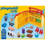 Playmobil 1.2.3 - Φάρμα-Βαλιτσάκι 123 (6962)
