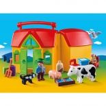 Playmobil 1.2.3 - Φάρμα-Βαλιτσάκι 123 (6962)