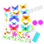 Κατασκευή Λαμπερές Πεταλούδες 3D Καμβάς (4M0638)
