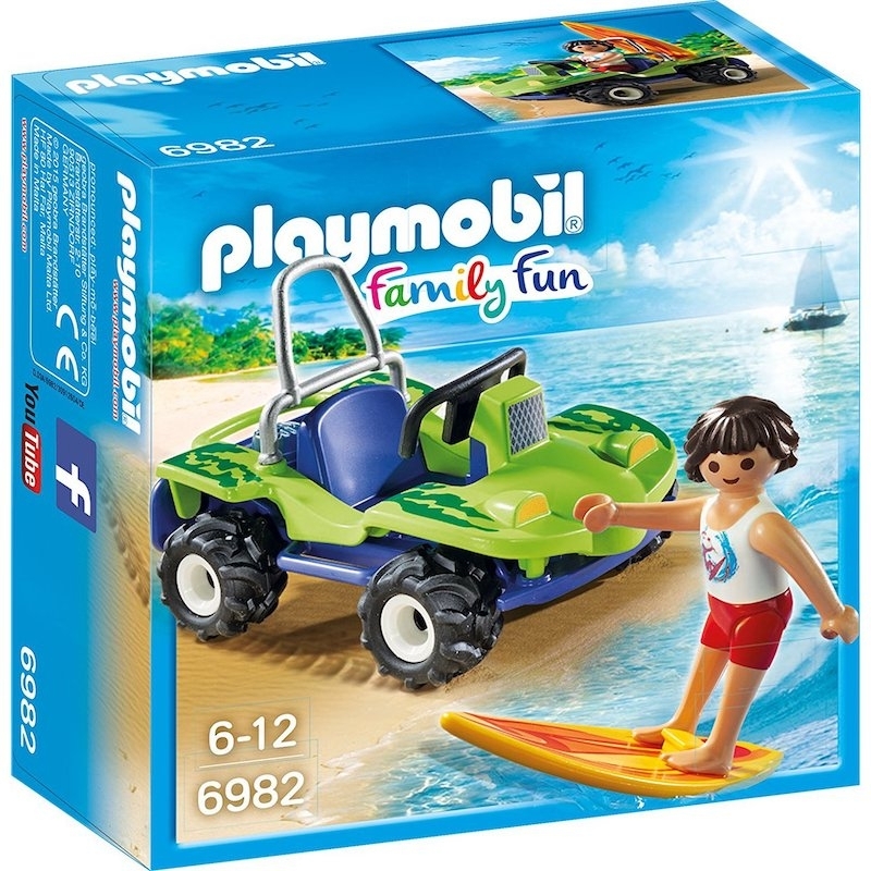 Playmobil Κρουαζιερόπλοιο - Σέρφερ με Αυτοκίνητο Buggy (6982)Playmobil Κρουαζιερόπλοιο - Σέρφερ με Αυτοκίνητο Buggy (6982)