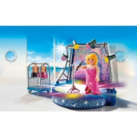 Playmobil Κρουαζιερόπλοιο - Τραγουδίστρια σε Disco Stage (6983)