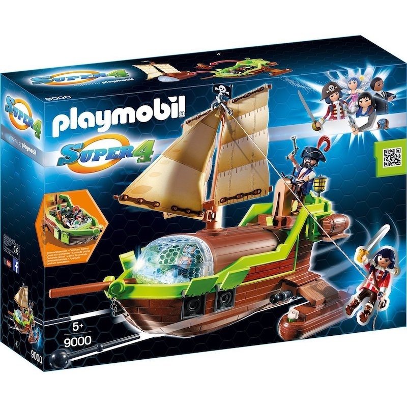 Playmobil Super 4 - Η Ρούμπι με το πειρατικό Chameleon (9000)Playmobil Super 4 - Η Ρούμπι με το πειρατικό Chameleon (9000)