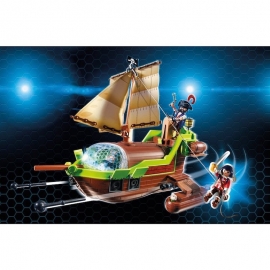 Playmobil Super 4 - Η Ρούμπι με το πειρατικό Chameleon (9000)