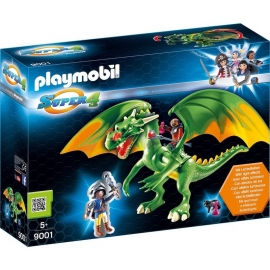 Playmobil Super 4 - Ο Άλεξ με τον πράσινο Δράκο (9001)