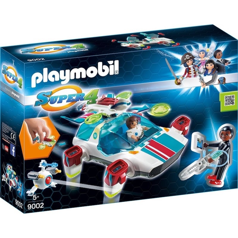 Playmobil Super 4 - Ο DNA με το Fulgurix (9002)Playmobil Super 4 - Ο DNA με το Fulgurix (9002)