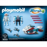 Playmobil Super 4 - O Δόκτωρ Χ και το Skyjet (9003)