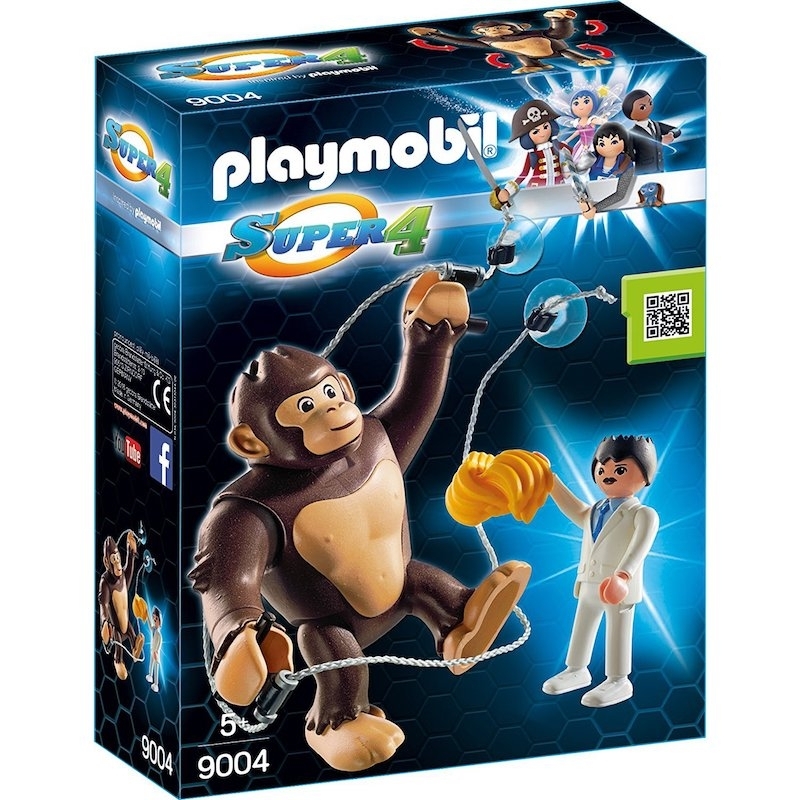 Playmobil Super 4 - O Mεγάλος Μαιμουμού (9004)Playmobil Super 4 - O Mεγάλος Μαιμουμού (9004)