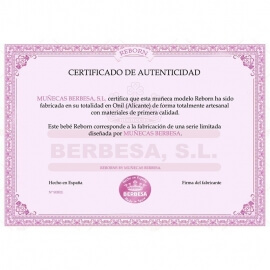 Μωρό Νεογέννητο Συλλεκτικό Reborn 50εκ με Κουβερτάκι Γαλάζιο - Berbesa (5309)