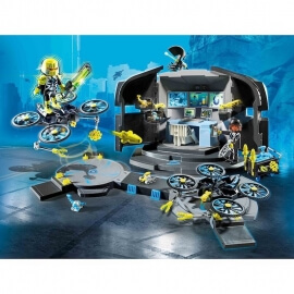 Playmobil Top Agents - Αρχηγείο του Dr. Drone (9250)