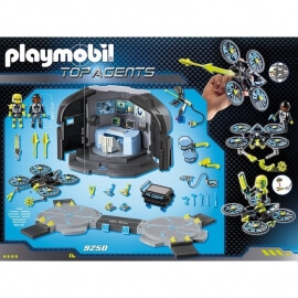Playmobil Top Agents - Αρχηγείο του Dr. Drone (9250)