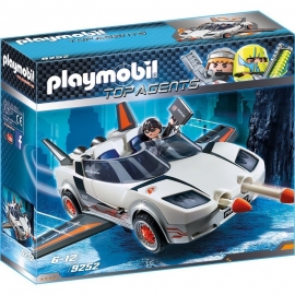 Playmobil Top Agents - Κατασκοπευτικό Όχημα του Πράκτορα Π (9252)