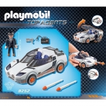 Playmobil Top Agents - Κατασκοπευτικό Όχημα του Πράκτορα Π (9252)