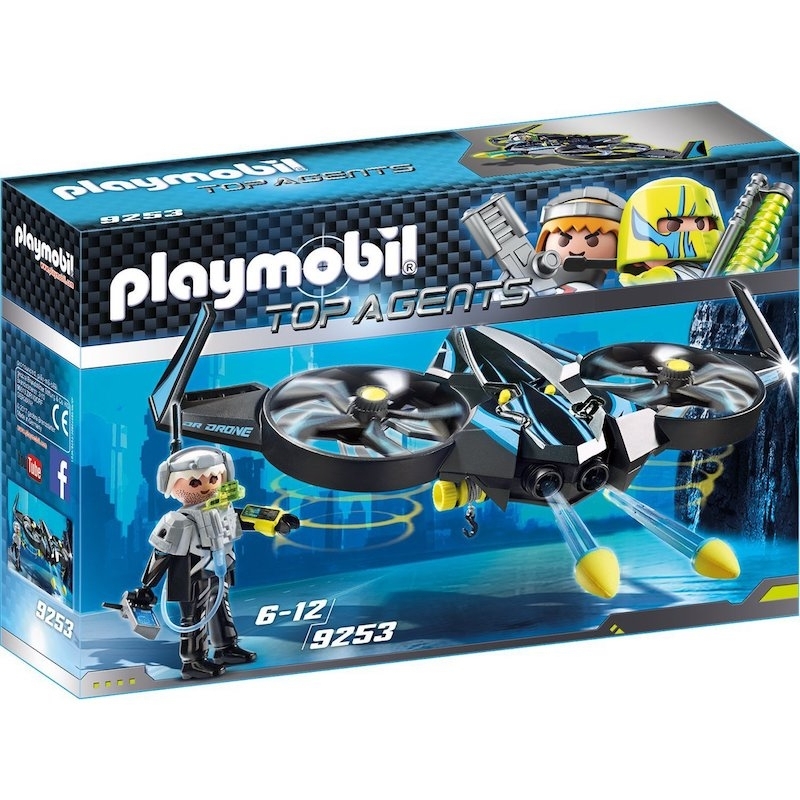Playmobil Top Agents - Ιπτάμενο Mega Drone (9253)Playmobil Top Agents - Ιπτάμενο Mega Drone (9253)