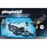 Playmobil Top Agents - Ιπτάμενο Mega Drone (9253)