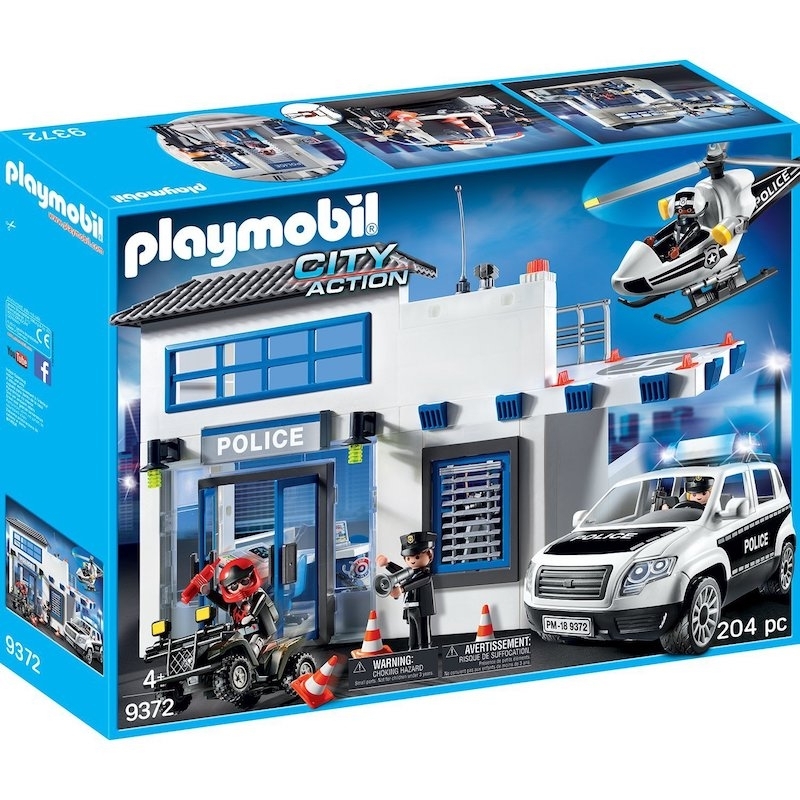 Playmobil Αστυνομία - Αστ/κό Τμήμα με Περιπολικό και Ελικόπτερο (9372)Playmobil Αστυνομία - Αστ/κό Τμήμα με Περιπολικό και Ελικόπτερο (9372)