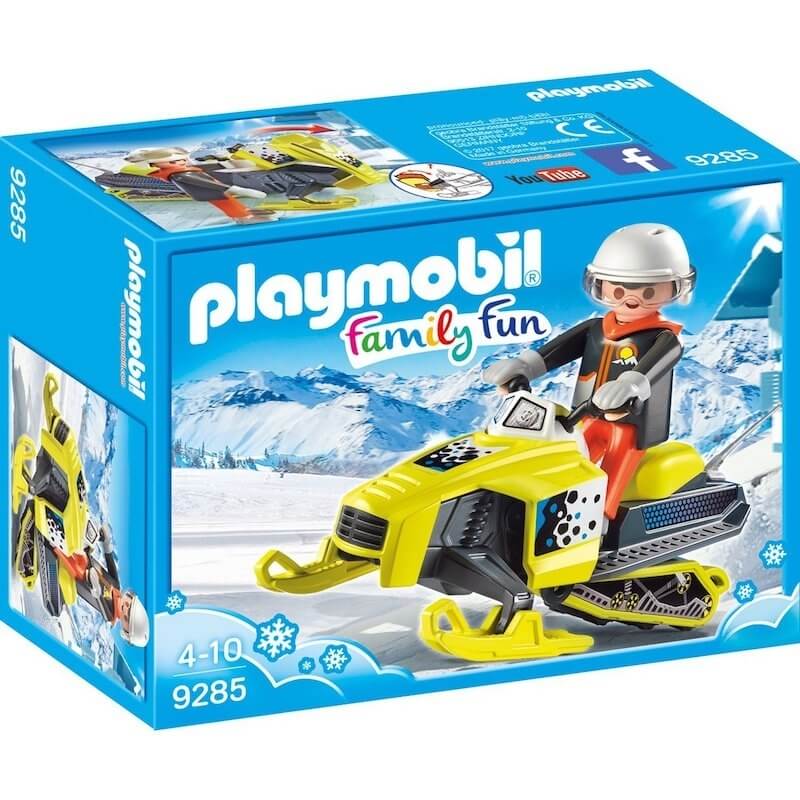 Playmobil Χιονισμένο Σαλέ- Snowmobile (9285)Playmobil Χιονισμένο Σαλέ- Snowmobile (9285)