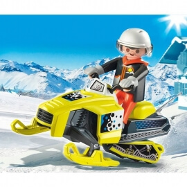 Playmobil Χιονισμένο Σαλέ- Snowmobile (9285)