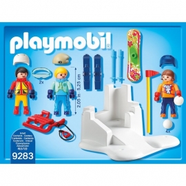 Playmobil Χιονισμένο Σαλέ - Παιχνίδια στο Χιόνι (9283)