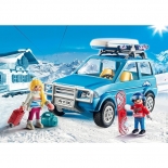 Playmobil Χιονισμένο Σαλέ - Όχημα 4x4 με Mπαγκαζιέρα (9281)