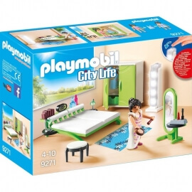 Playmobil Μοντέρνο Σπίτι - Μοντέρνο Υπνοδωμάτιο (9271)