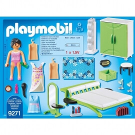 Playmobil Μοντέρνο Σπίτι - Μοντέρνο Υπνοδωμάτιο (9271)