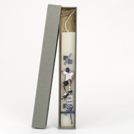 Πασχαλινή Λαμπάδα Skateboard Πλακέ Άσπρη (25075W)Πασχαλινή Λαμπάδα Skateboard Πλακέ Άσπρη (25075W)