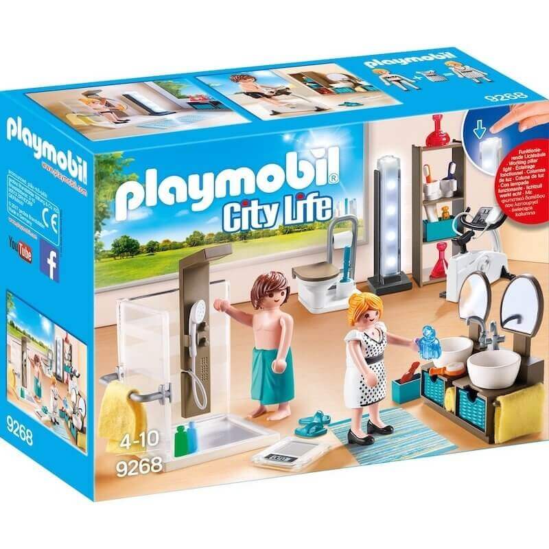 Playmobil Μοντέρνο Σπίτι - Μοντέρνο Λουτρό (9268)