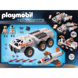 Playmobil Top Agents - Θωρακισμένο Όχημα της Spy Team (9255)