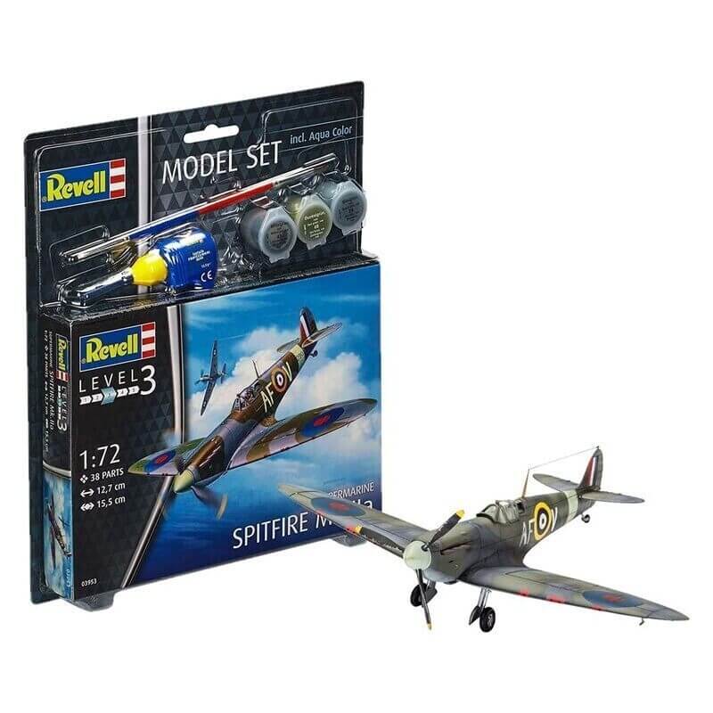 Πολεμικό Αεροπλάνο Spitfire Mk.Iia 1/72 - Σετ Δώρου με Χρώματα & Κόλλα - Revell (63953)Πολεμικό Αεροπλάνο Spitfire Mk.Iia 1/72 - Σετ Δώρου με Χρώματα & Κόλλα - Revell (63953) Πολεμικό Αεροπλάνο Spitfire Mk.Iia 1/72 - Σετ Δώρου με Χρώματα & Κόλλα - Revell (63953)Πολεμικό Αεροπλάνο Spitfire Mk.Iia 1/72 - Σετ Δώρου με Χρώματα & Κόλλα - Revell (63953)