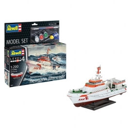 Διασωστικό Σκάφος Hermann Marwede1/200 - Σετ Δώρου - Revell (65812)