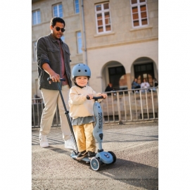 Σετ Scoot & Ride Πατίνι Highwaykick 1 Push & Κράνος S Steel