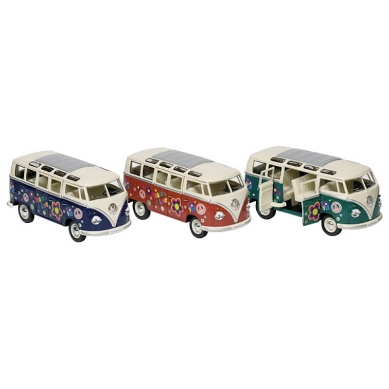 Μεταλλικό Volkswagen Classic Bus Μπλέ Μεταλλικό Volkswagen Classic Bus Μπλέ