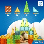 Geomag - Μαγνητικό Παιχνίδι Κατασκευών 32 τμχ (4101)