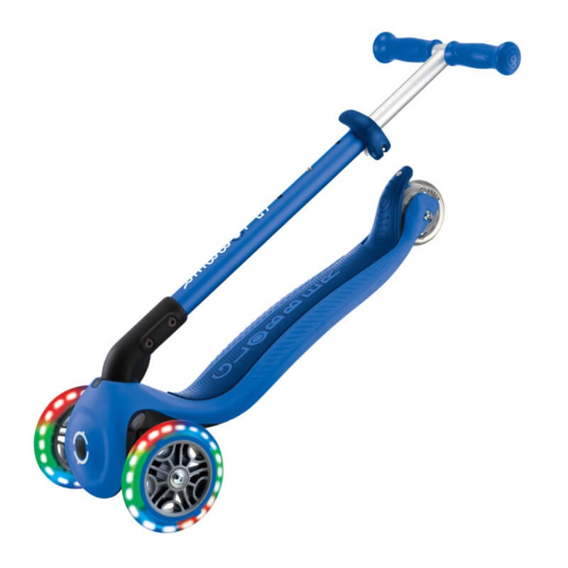 Πατίνι Αναδιπλούμενο Globber Scooter Primo Lights Navy Blue (432-100-3)