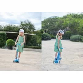 Πατίνι Αναδιπλούμενο Globber Scooter Primo Lights Navy Blue (432-100-3)