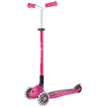 Πατίνι Globber Scooter Αναδιπλούμενο Master Lights Fuchsia (663-110)