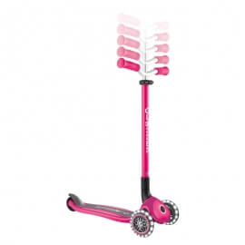 Πατίνι Globber Scooter Αναδιπλούμενο Master Lights Fuchsia (663-110)