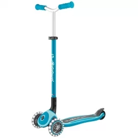 Πατίνι Globber Scooter Αναδιπλούμενο Master Lights Aqua (663-100)
