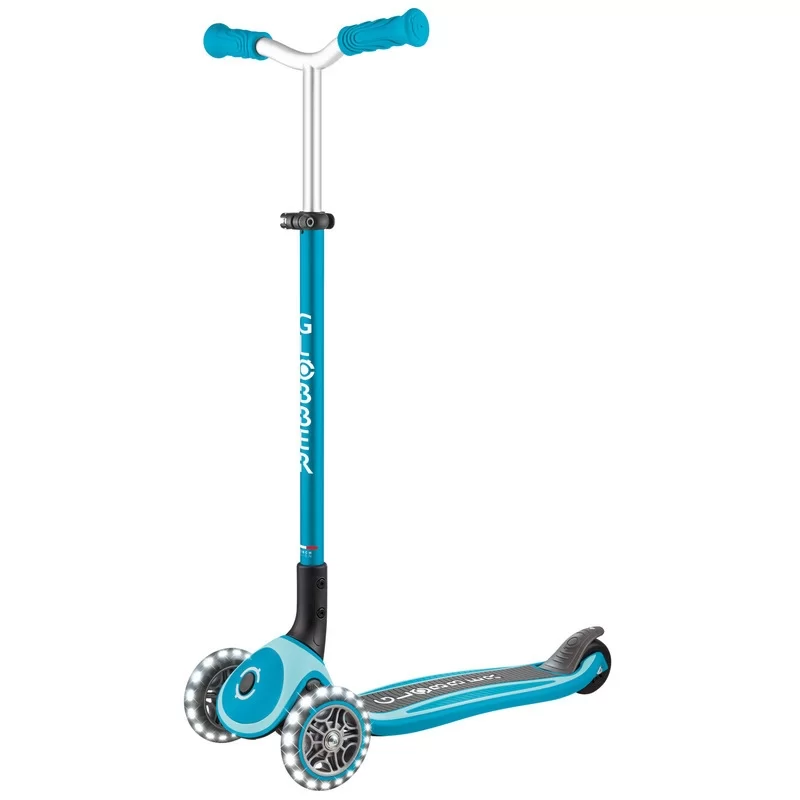 Πατίνι Globber Scooter Αναδιπλούμενο Master Lights Aqua (663-100)Πατίνι Globber Scooter Αναδιπλούμενο Master Lights Aqua (663-100)