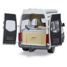 Bruder - Βαν Mercedes Benz Sprinter Camper με Οδηγό και Εξοπλισμό (02672)