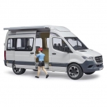Bruder - Βαν Mercedes Benz Sprinter Camper με Οδηγό και Εξοπλισμό (02672)