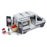 Bruder - Βαν Mercedes Benz Sprinter Camper με Οδηγό και Εξοπλισμό (02672)