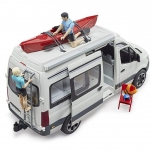 Bruder - Βαν Mercedes Benz Sprinter Camper με Οδηγό και Εξοπλισμό (02672)