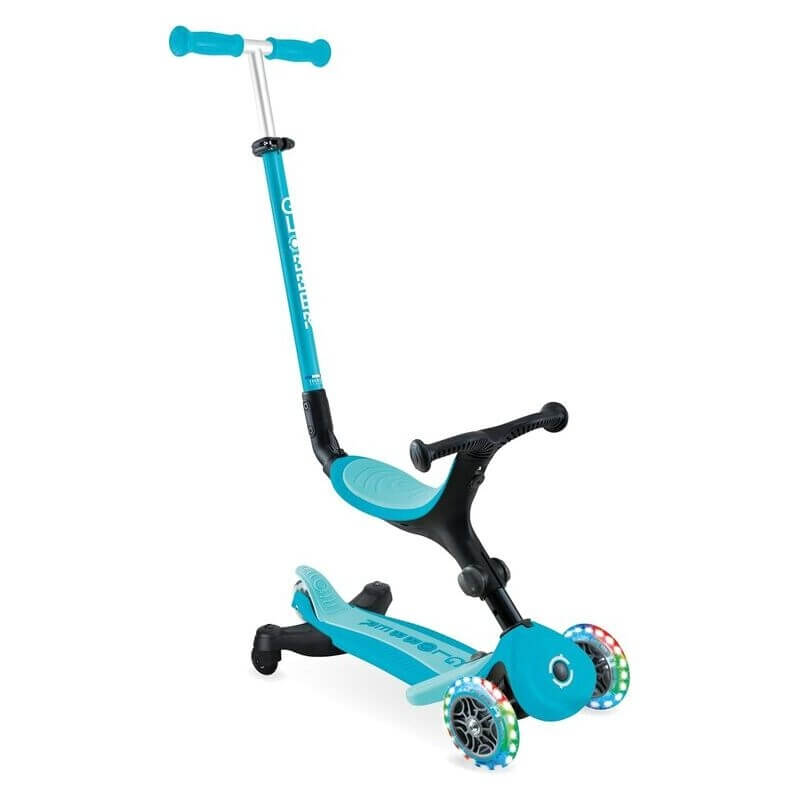 Πατίνι - Περπατούρα 3σε1 Globber Scooter Go-Up Active Lights Aqua (749-300) Πατίνι - Περπατούρα 3σε1 Globber Scooter Go-Up Active Lights Aqua (749-300)