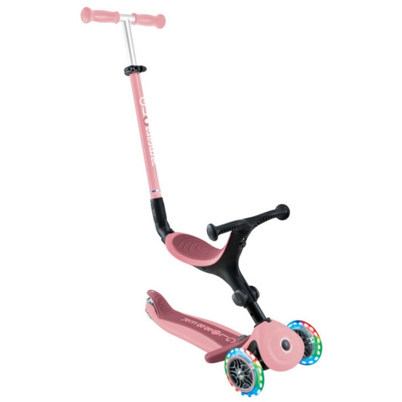 Πατίνι - Περπατούρα 3σε1 Globber Scooter Go-Up Active Lights Pastel Pink (749-310) Πατίνι - Περπατούρα 3σε1 Globber Scooter Go-Up Active Lights Pastel Pink (749-310)