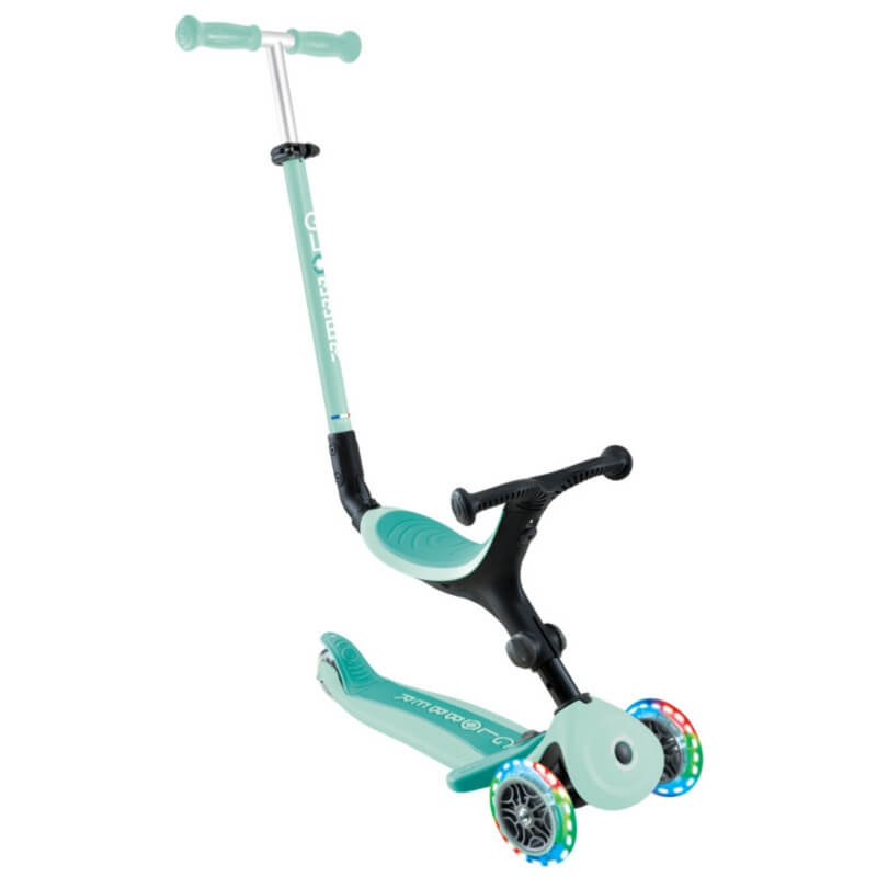 Πατίνι - Περπατούρα 3σε1 Globber Scooter Go-Up Active Lights Mint (749-206) Πατίνι - Περπατούρα 3σε1 Globber Scooter Go-Up Active Lights Mint (749-206)