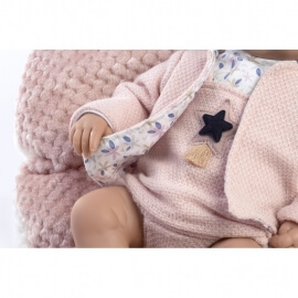 Μωρό Συλλεκτικό Reborn "Jimena" 38εκ με Φυσικά Μαλλιά & Αξεσουάρ - Guca (10253)