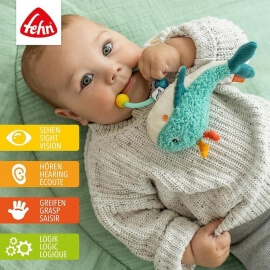 Κουδουνίστρα με Κρίκο Φαλαινάκι - Fehn (043020)